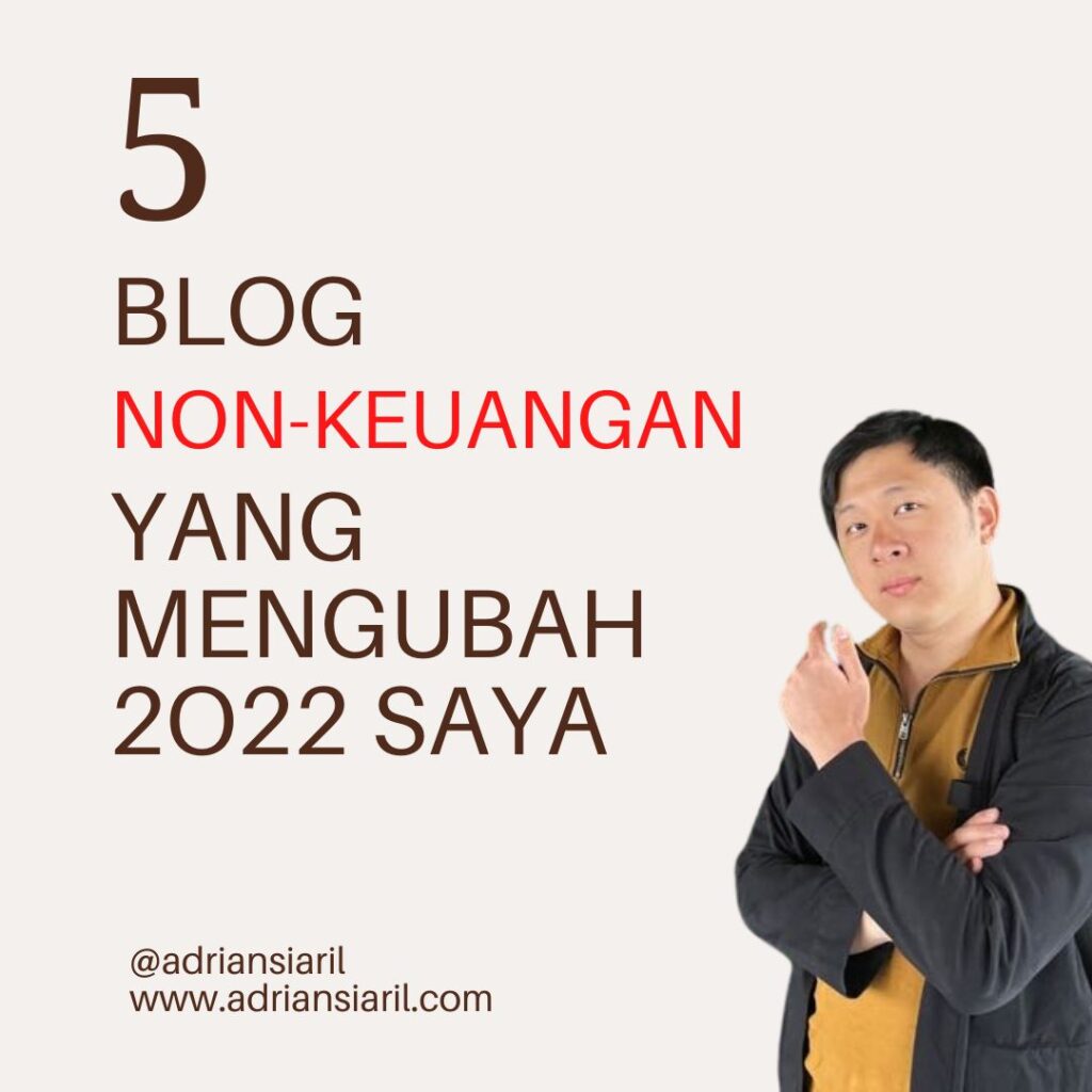 5 Blog Non-Keuangan yang Mengubah 2022 Saya