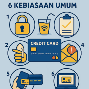 Kartu Kredit Rawan Dibobol: 6 Kebiasaan Umum
