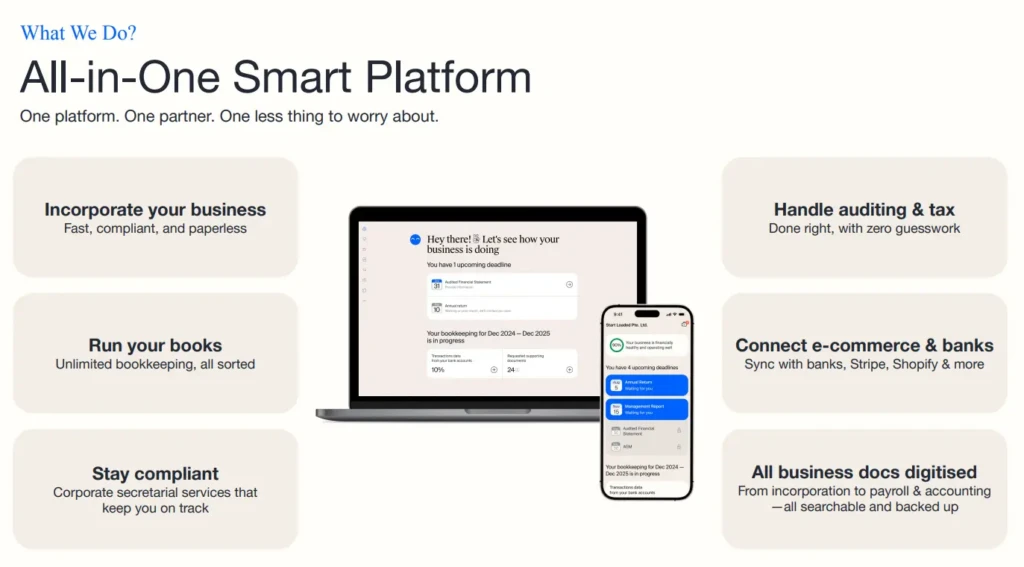 Osome adalah perusahaan jasa inkorporasi